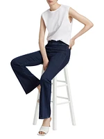 Jetset Flared Pintuck Jeans