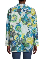 Jenn Floral Button-Up Shirt