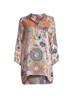 Waterloo Wheel Mandala Tunic