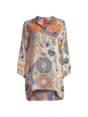 Waterloo Wheel Mandala Tunic