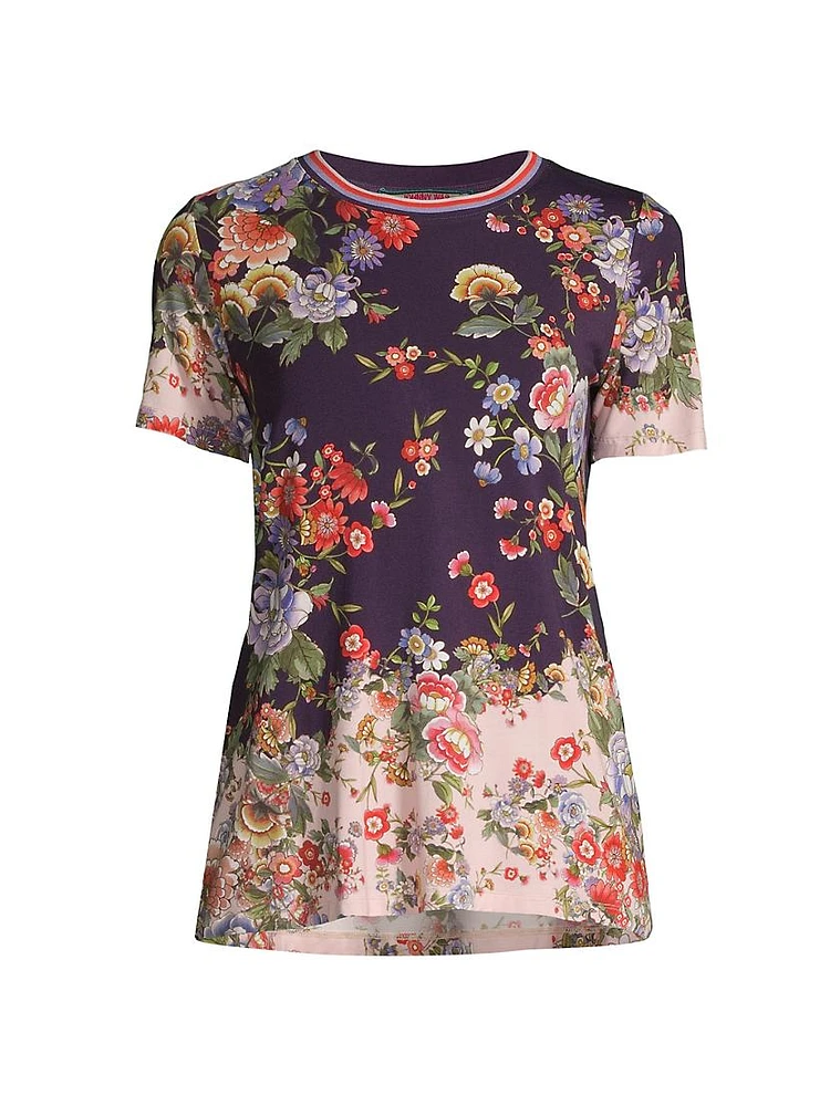 The Janie Favorite Floral Crewneck T-Shirt