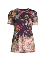 The Janie Favorite Floral Crewneck T-Shirt