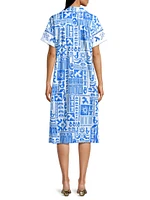 Acantha Cotton Midi-Dress