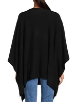 Cashmere Reversible Poncho