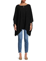 Cashmere Reversible Poncho