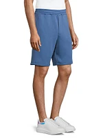 Cotton-Blend Drawstring Shorts