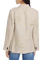 Waverly Embroidered Blazer