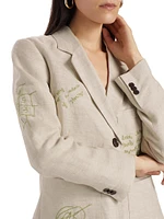 Waverly Embroidered Blazer