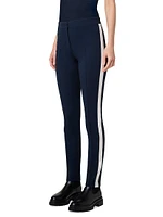 Mara Side-Striped Slim Pants