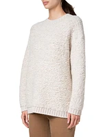 Chunky Bouclé Knit Sweater