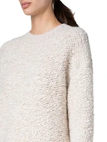 Chunky Bouclé Knit Sweater