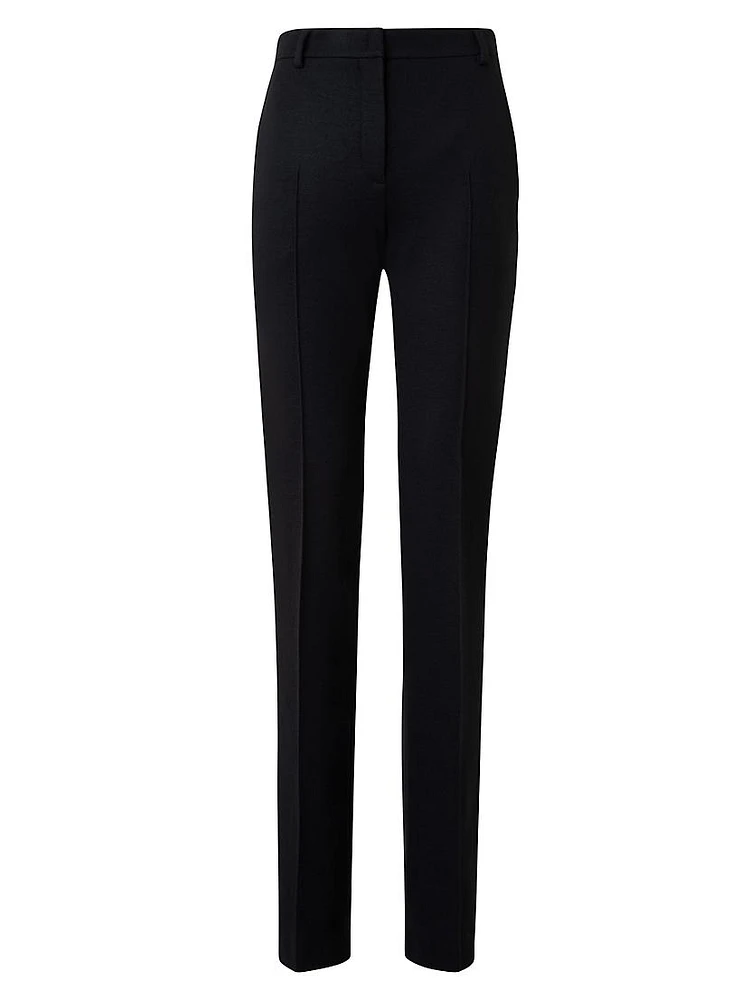 Mikko Wool Jersey Slim Pants