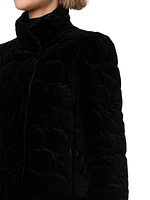 Dot Quilted Puffer Jacket