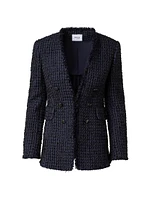 Tweed Double-Breasted Jacket