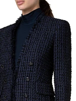 Tweed Double-Breasted Jacket