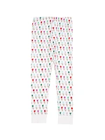 Girl's Cameron Tulip Print Pajama Set