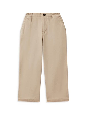 Little Boy's & Colter Flat-Front Pants