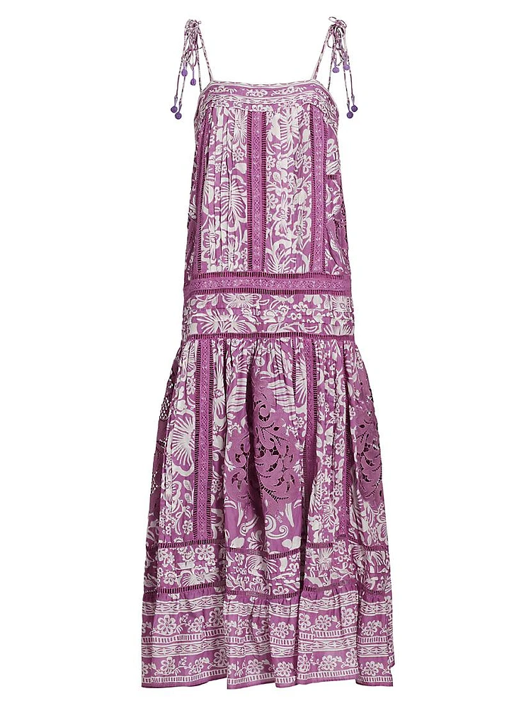 Sweet Garden Floral Shift Maxi Dress