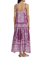 Sweet Garden Floral Shift Maxi Dress