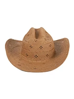 Desert Rose Straw Western Hat