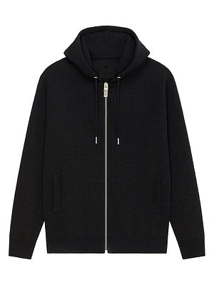 Hoodie in 4G Jacquard