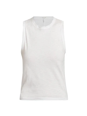 Sadie Cotton Jersey Muscle T-Shirt