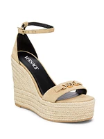 Medusa 95MM Espadrille Platform Wedge Sandals