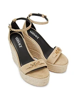 Medusa 95MM Espadrille Platform Wedge Sandals