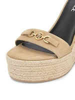 Medusa 95MM Espadrille Platform Wedge Sandals