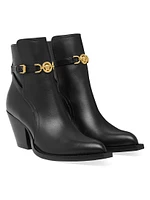 Medusa Camperos 65MM Leather Booties