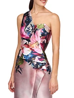 Dariana Lily Watercolor Cocktail Dress