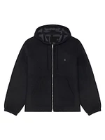 Hoodie Double Face Wool