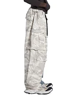 Grayscale Camo Hybrid Baggy Pants