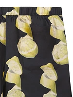 Bermuda Shorts Printed Silk