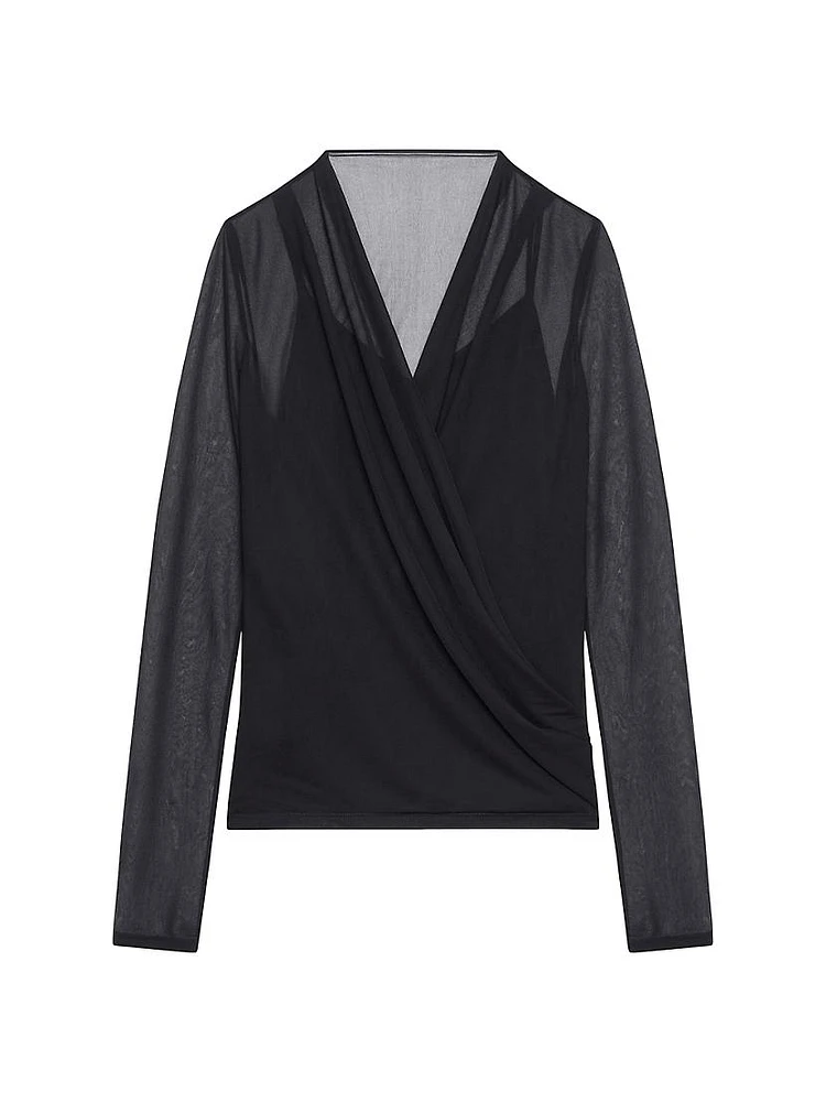 Draped Blouse Jersey