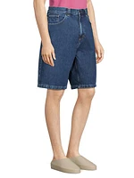 Brandon Loose-Fit Denim Shorts