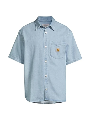 Ody Denim Button-Front Shirt