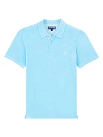 Cotton Terry Polo Shirt