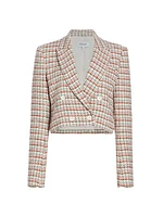Kyle Cotton-Blend Tweed Jacket