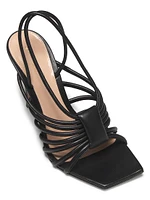 100MM Nappa Leather Sandals