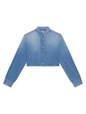 Cropped Shirt Denim