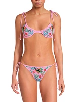 Los Angeles Underwire Beaded Bikini Top