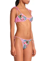 Los Angeles Underwire Beaded Bikini Top