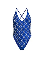 Calliope Embellished One-Piece Swimsuit