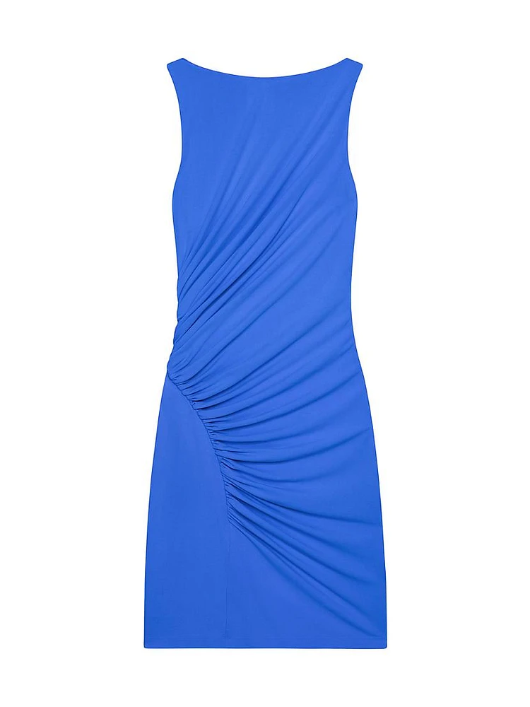 Draped Dress Crepe