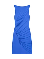 Draped Dress Crepe