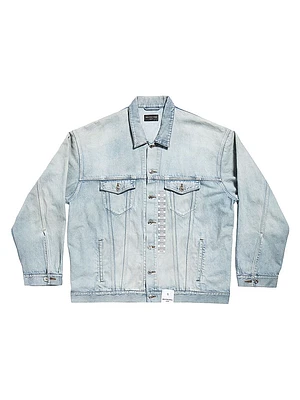 Denim Sticker Jacket