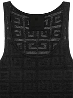 Slim Fit Tank Top 4G Jacquard