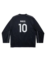 Paris Soccer Long Sleeve Oversized T-Shirt