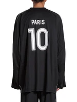 Paris Soccer Long Sleeve Oversized T-Shirt